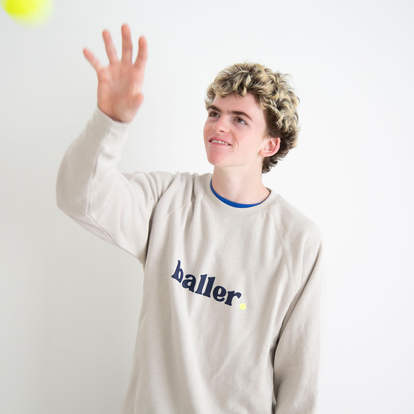 BALLER ONLY CREW SWEATSHIRT