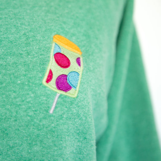 ONLY CREW PUSH-POP SWEATSHIRT