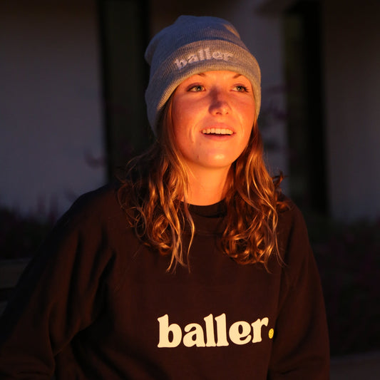 ONLY CREW BALLER SWEATSHIRT