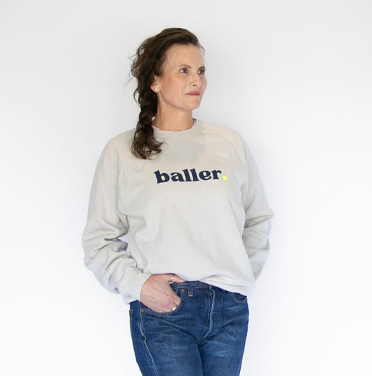 ONLY CREW BALLER SWEATSHIRT