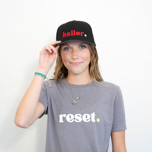 BALLER, BALLHOG, LOVE, RESET Performance Hat