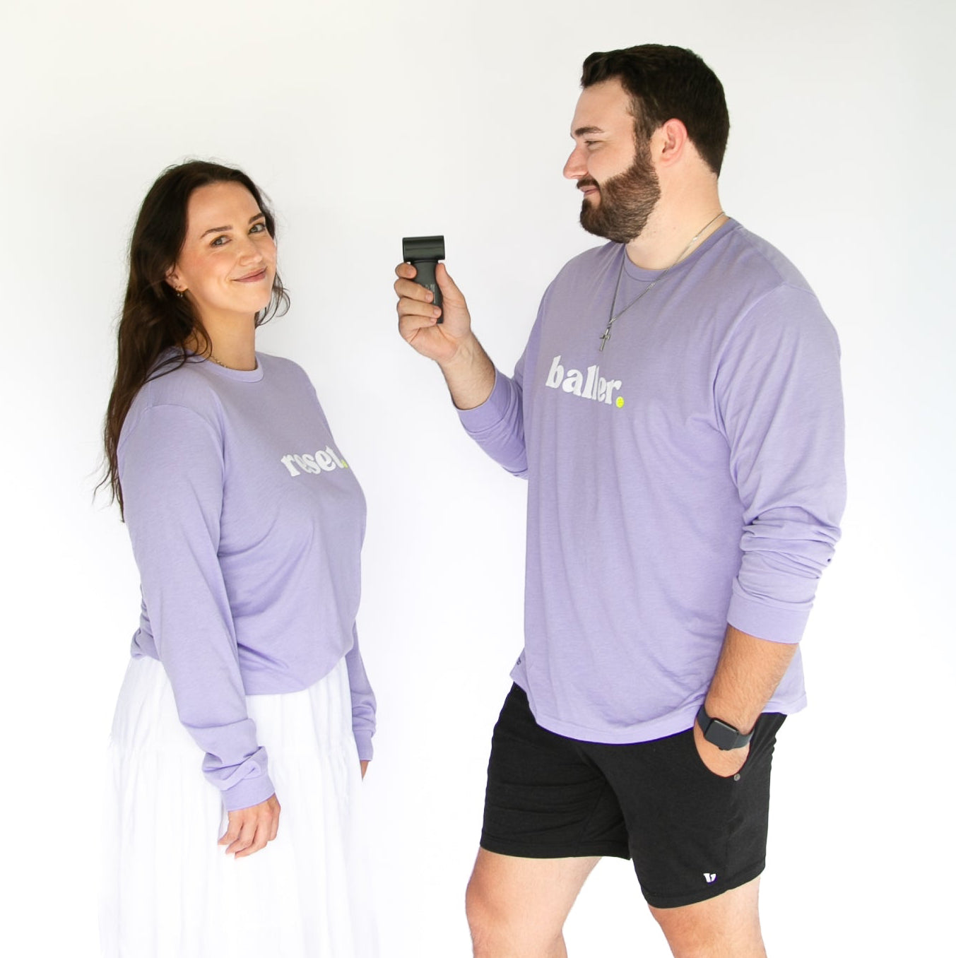 EVERYONE BALLER LONG SLEEVE TEE