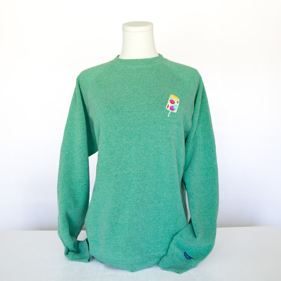 ONLY CREW PUSH-POP SWEATSHIRT