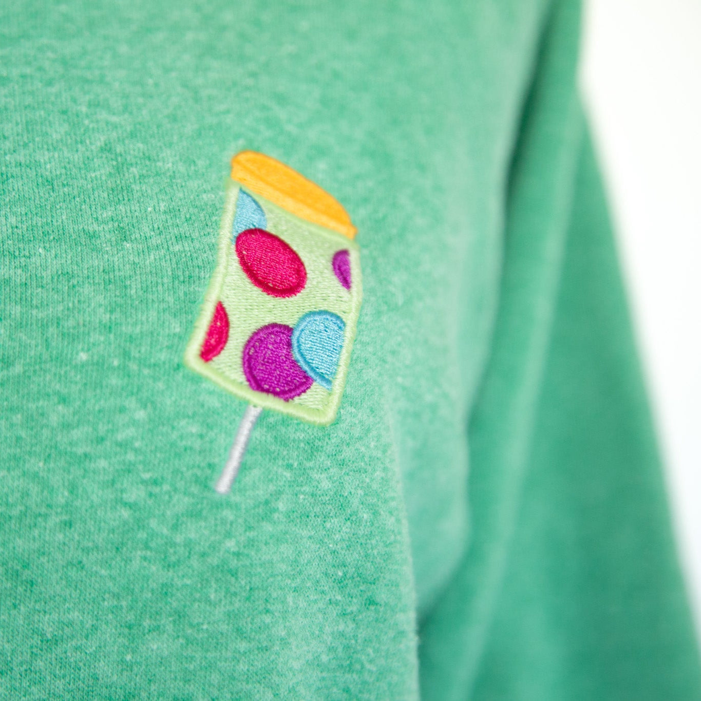 ONLY CREW PUSH-POP SWEATSHIRT