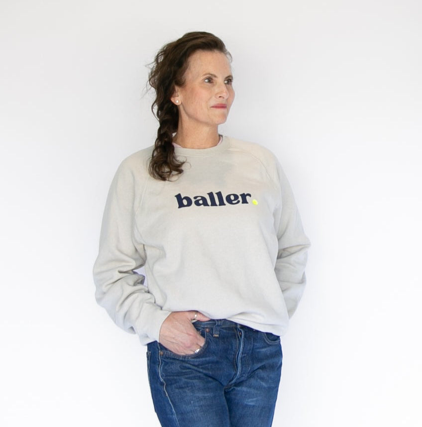 ONLY CREW BALLER SWEATSHIRT