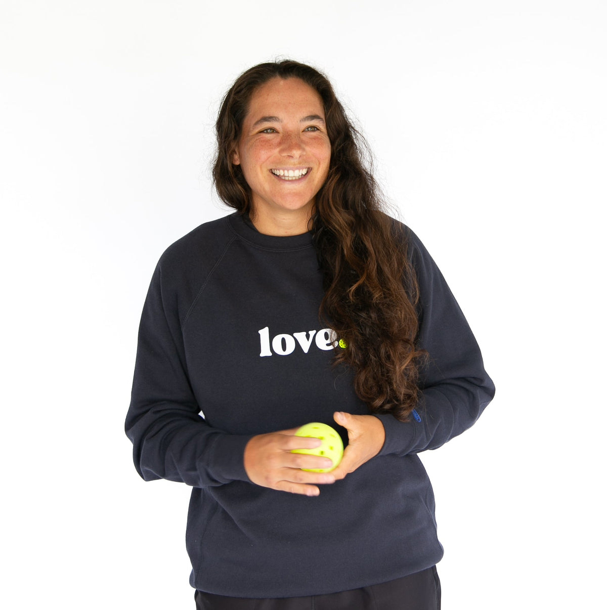 ONLY CREW LOVE SWEATSHIRT
