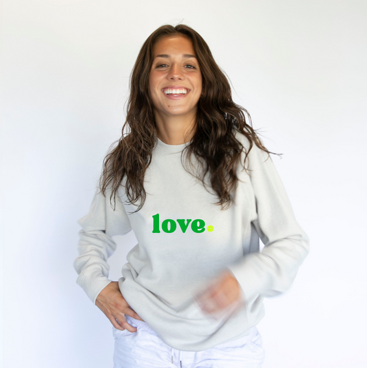 ONLY CREW LOVE SWEATSHIRT